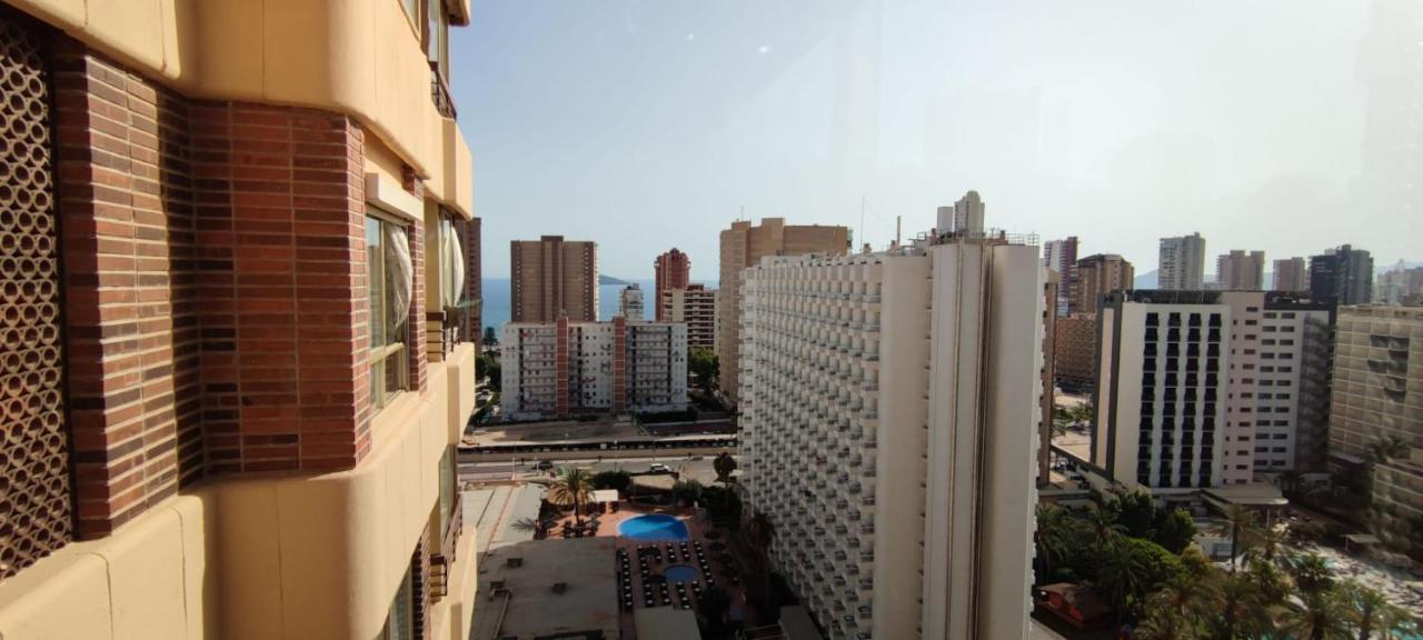 Precioso Apartamento Con Piscina Y Vistas Al Mar Mediterraneo. Benidorm Exterior foto