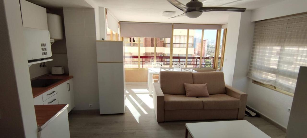 Precioso Apartamento Con Piscina Y Vistas Al Mar Mediterraneo. Benidorm Exterior foto