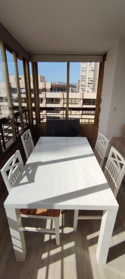 Precioso Apartamento Con Piscina Y Vistas Al Mar Mediterraneo. Benidorm Exterior foto