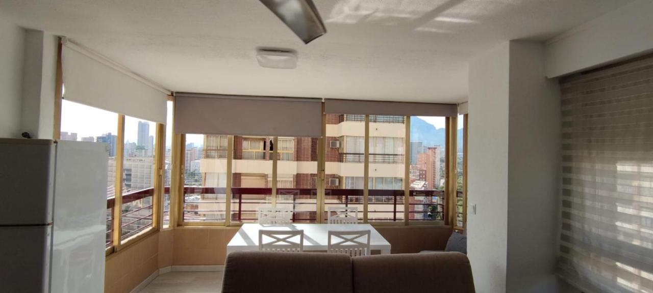 Precioso Apartamento Con Piscina Y Vistas Al Mar Mediterraneo. Benidorm Exterior foto