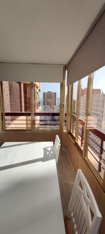 Precioso Apartamento Con Piscina Y Vistas Al Mar Mediterraneo. Benidorm Exterior foto