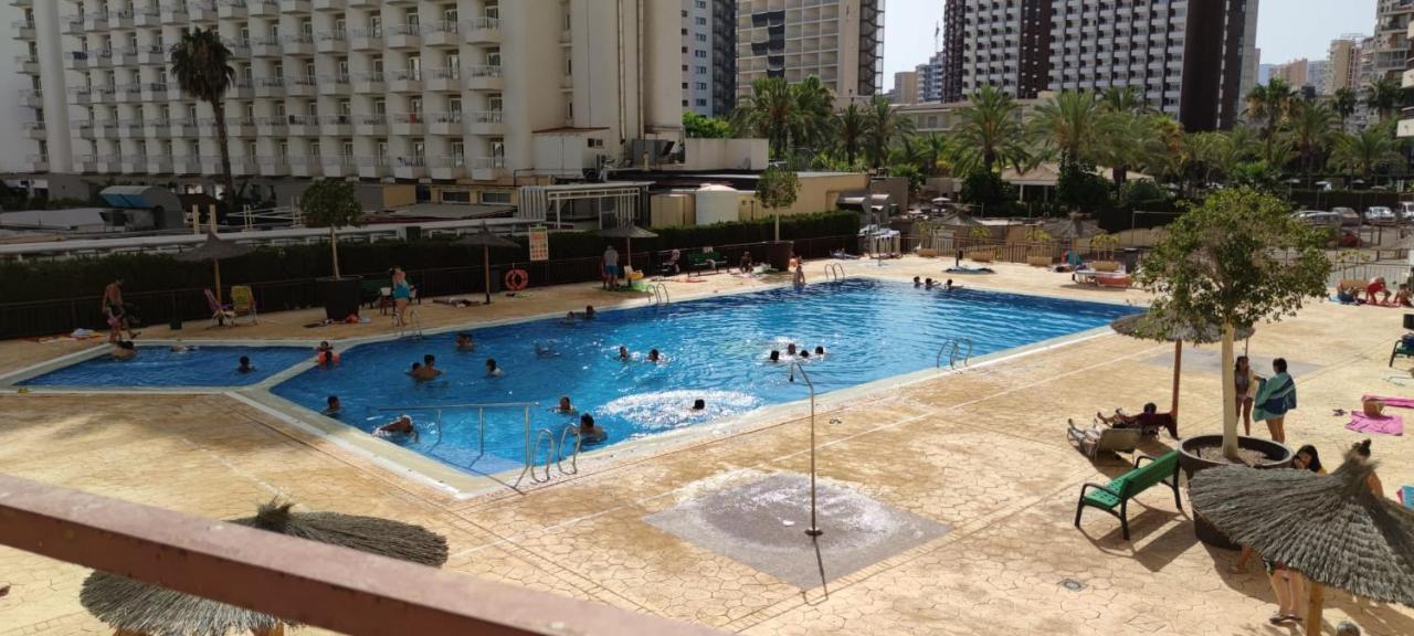 Precioso Apartamento Con Piscina Y Vistas Al Mar Mediterraneo. Benidorm Exterior foto
